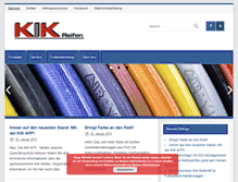 Tablet Screenshot of kik-reifen.de